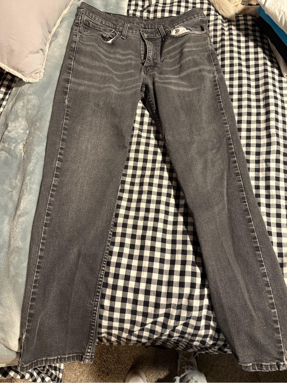 Levi's Men's Gray Bootcut Jeans